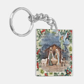 Krippe, Freude an der Welt, Schlüsselanhänger (Vorderseite links)