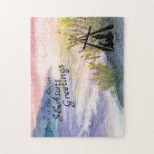 Krippe Frohen Festtage Jigsaw Puzzle (Vertikal)