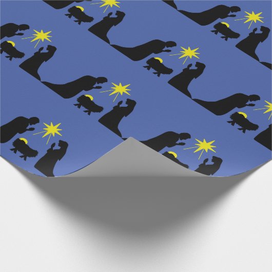 Krippe Geschenkpapier (Ecke)