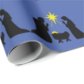 Krippe Geschenkpapier (Rolleneckpunkt)