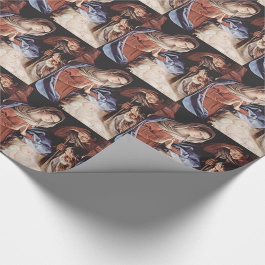 Krippe Geschenkpapier (Ecke)