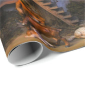 Krippe Geschenkpapier (Rolleneckpunkt)