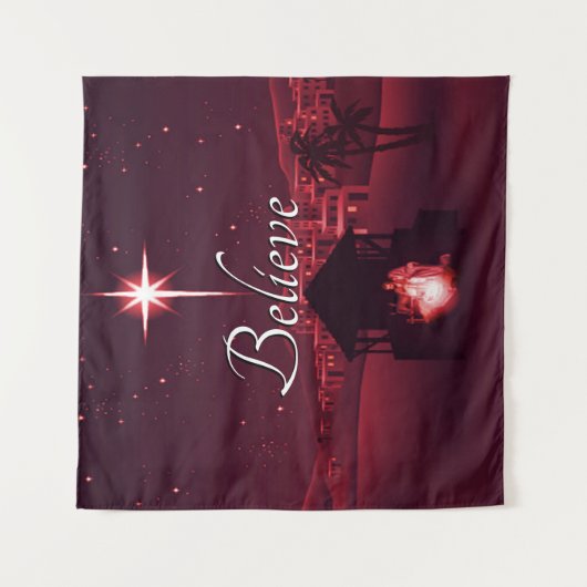 Krippe glauben wandteppich (Vorderseite)