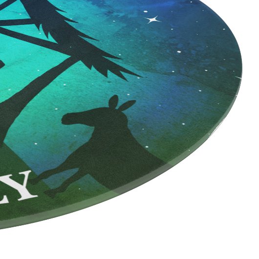 Krippe - Happy Oaster | Schneidebrett (Ecke)