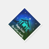 Krippe - Happy Oaster | Serviette (Ecke)