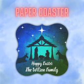 Krippe - Happy Oaster | Untersetzer