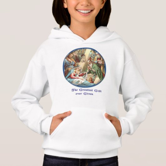 Krippe Hoodie (Vorderseite)
