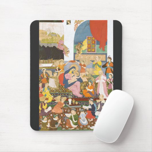 Krippe im indischen Stil Mousepad (Mit Mouse)