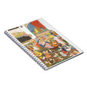 Krippe im indischen Stil Notizblock (Rechte Seite)