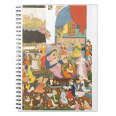 Krippe im indischen Stil Notizblock (Vorderseite)