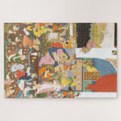 Krippe im indischen Stil Puzzle (Horizontal)