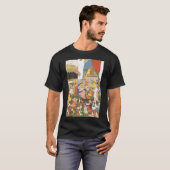 Krippe im indischen Stil T-Shirt (Vorne ganz)