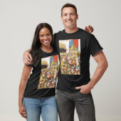 Krippe im indischen Stil T-Shirt (Unisex)