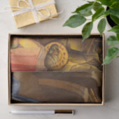 Krippe in Gold Seidenpapier (Geschenk)