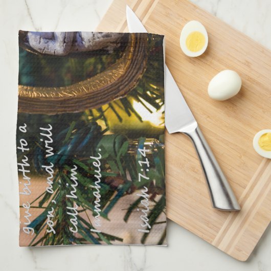 Krippe Isiah Seven Vierzehn Handtuch (Viertel Falte)