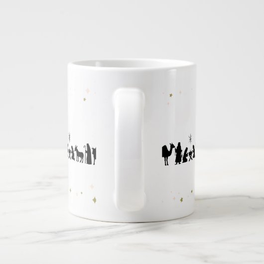 Krippe Jumbo-Tasse (Rückseite)