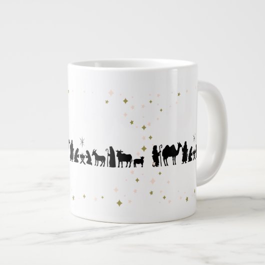 Krippe Jumbo-Tasse (Vorderseite Rechts)