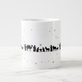 Krippe Jumbo-Tasse (Vorderseite)