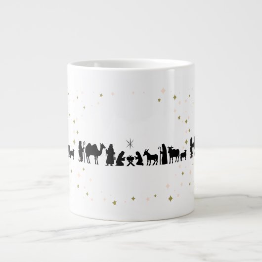 Krippe Jumbo-Tasse (Vorderseite)