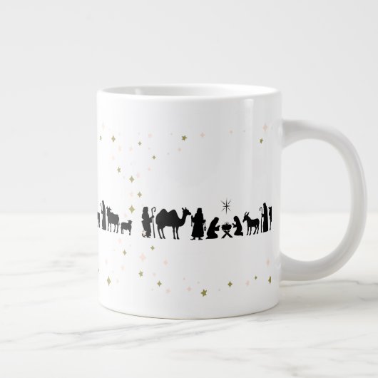 Krippe Jumbo-Tasse (Rechts)