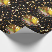 Krippe Jungfrau Mary Jesus Weihnachtsstars Geschenkpapier (Ecke)