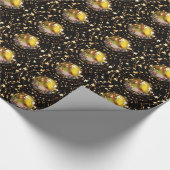 Krippe Jungfrau Mary Jesus Weihnachtsstars Geschenkpapier (Ecke)