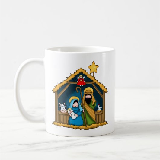 Krippe Kaffeetasse (Links)