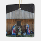 Krippe Keramikornament (Links)