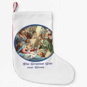 Krippe Kleiner Weihnachtsstrumpf