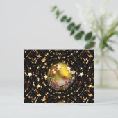 Krippe Krippe Jungfrau Mary Säugling Jesus Stars Postkarte (Stehend Vorderseite)