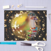 Krippe Krippe Jungfrau Mary Säugling Jesus Stars Seidenpapier (Handwerk)