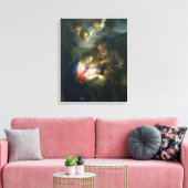 Krippe Leinwanddruck (Insitu (Wohnzimmer))
