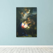 Krippe Leinwanddruck (Insitu (Holzboden))