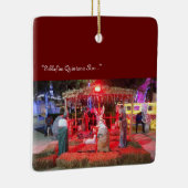 Krippe - looking@phones Keramik-Ornament Keramikornament (Rechts)