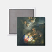 Krippe Magnet (Vorderseite/Rückseite)