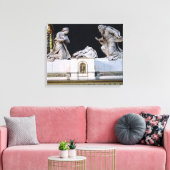 Krippe (Marmor) Leinwanddruck (Insitu (Wohnzimmer))