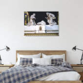 Krippe (Marmor) Leinwanddruck (Insitu (Schlafzimmer))