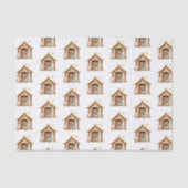 Krippe Mary Joseph Baby Weihnachten Seidenpapier (Vorderseite)