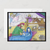 Krippe Mary Josheph Manger Angel Weihnachten (Vorne/Hinten)