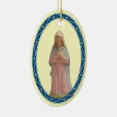 Krippe Mary Keramik Ornament (Rechts)