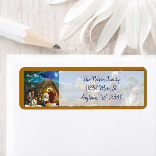 Krippe mit klugen Männern Weihnachtsfeiertag (Insitu)