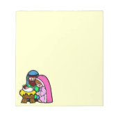 Krippe Notizblock (Vorderseite)