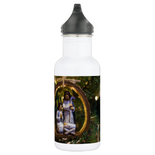 Krippe Ornament Bibel Verse Wasser Flasche Edelstahlflasche