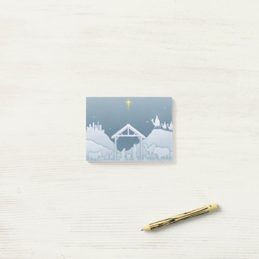 Krippe Post-it Klebezettel (Auf Schreibtisch)