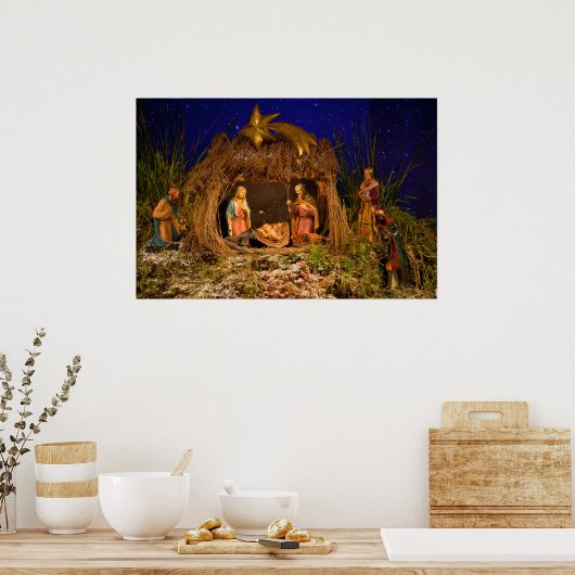 Krippe Poster (Küche)