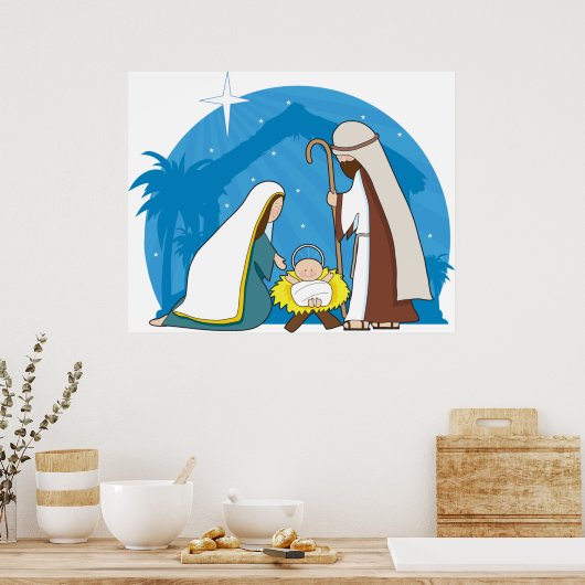 Krippe Poster (Küche)