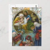 "Krippe" Postkarte (Vorne/Hinten)