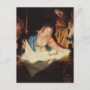 Krippe Postkarte