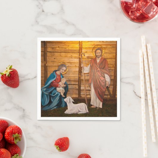 Krippe Serviette (Beispiel)