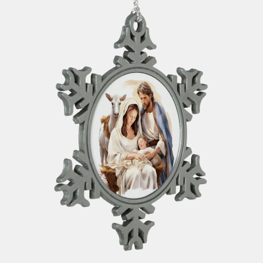 Krippe Snowflake Ornament (Links)